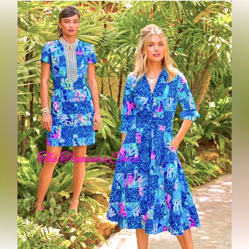 Lilly Pulitzer NWT Mira Shirtdress Pop Up Lillys Party 🎈$448 Size 10,12,14,16 - Picture 3 of 8